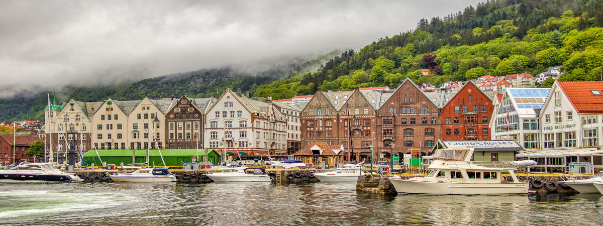 Vols aller-retour Nice - Bergen pour 88€