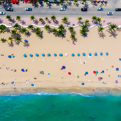 Detroit → Fort Lauderdale, Florida
