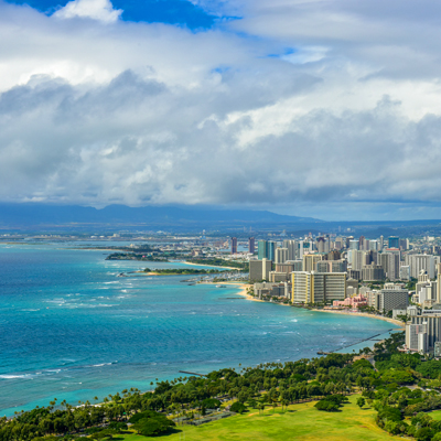 Vols San Diego à Honolulu