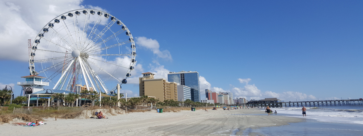 Roundtrip flight Montreal - Myrtle Beach for $351