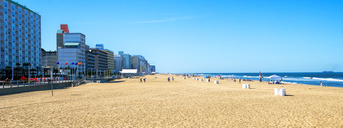 Roundtrip flight Los Angeles - Virginia Beach for $275