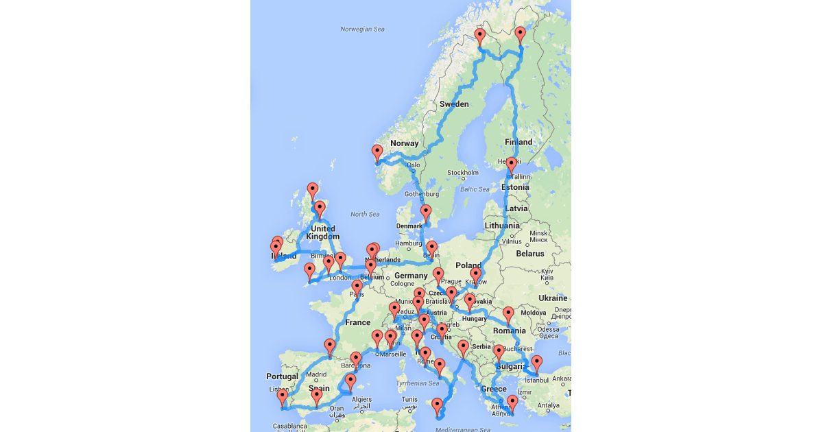 You are currently viewing L’itinéraire parfait pour un roadtrip épique en Europe