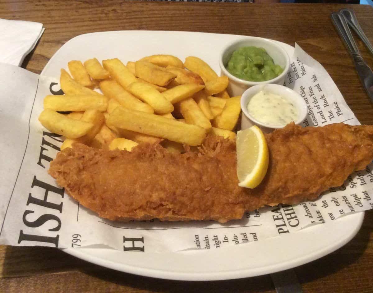 Fish & Chips. Royaume-Uni