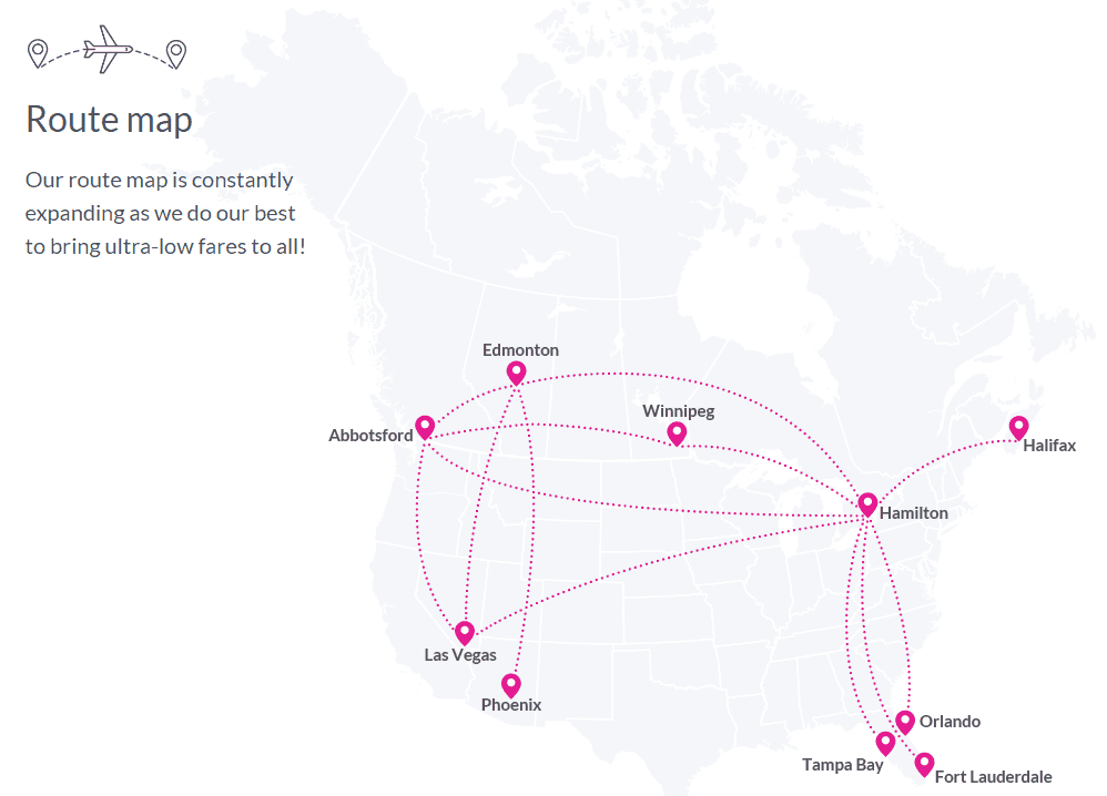 Ultra LowCost Carrier Swoop Launches 7 US Routes Flytrippers