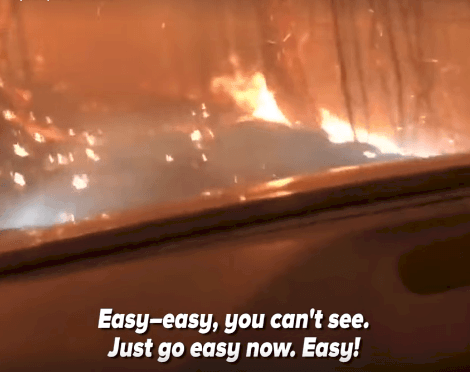 You are currently viewing Video: A Horrifying Drive Through A Wildfire