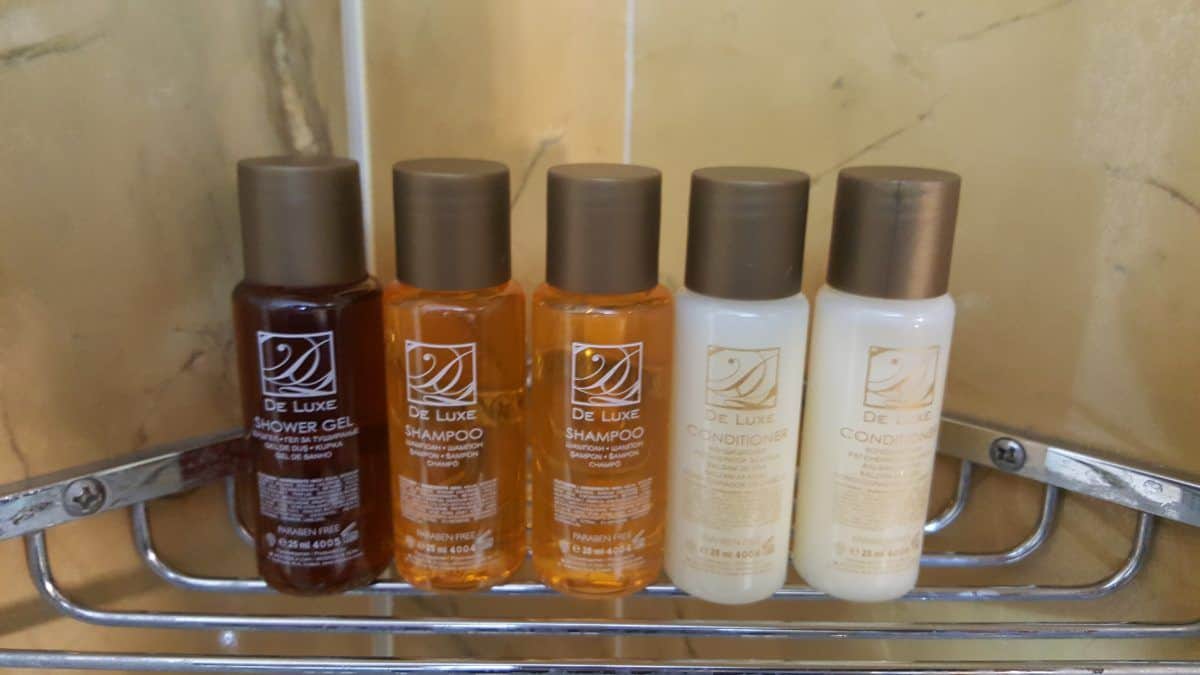 hotel toiletries