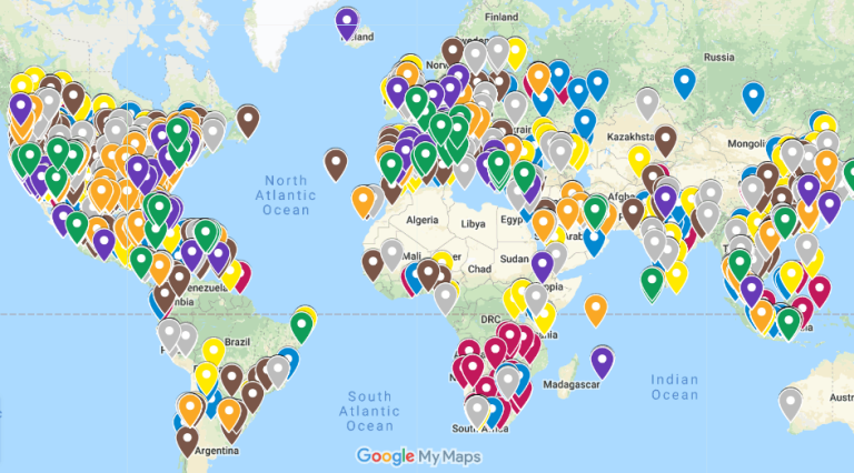 Map Of All Marriott Hotels Sortable By Category - Flytrippers