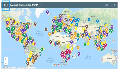 Carte De Tous Les Hotels Marriott Triable Par Categorie Flytrippers