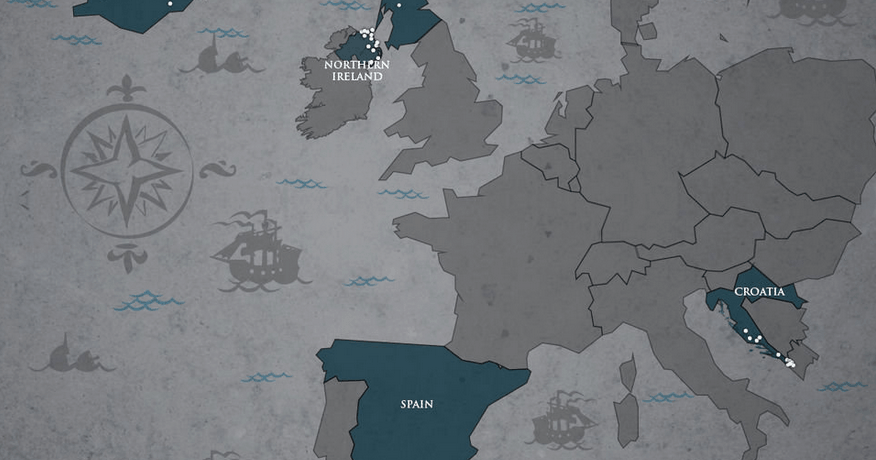 You are currently viewing A Map Of All Game of Thrones Filming Locations