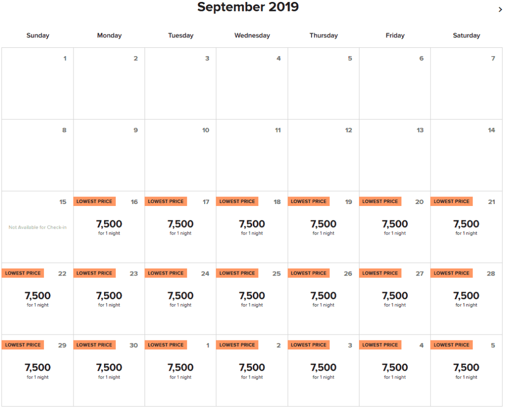 How To Find OffPeak And Peak Dates For Marriott Hotels Flytrippers