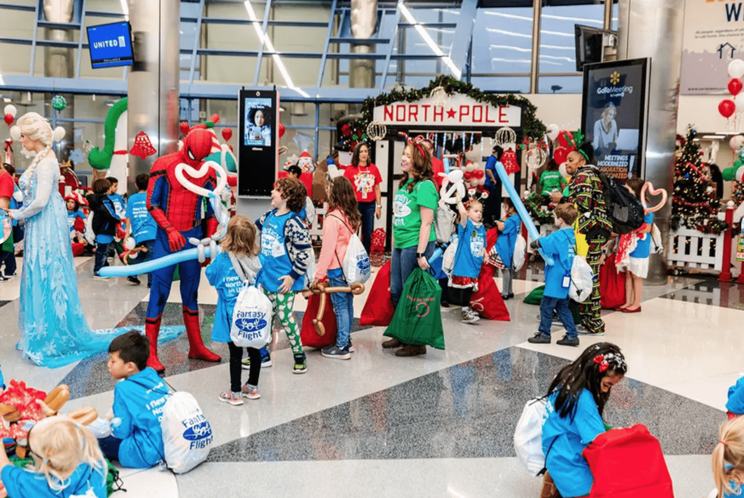 You are currently viewing Airline Flies Hundreds Of Kids To The “North Pole” For Christmas