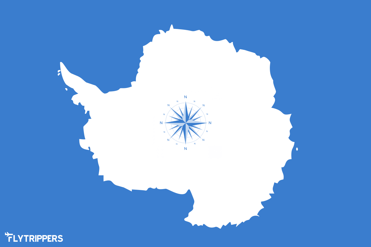 La Carte Tres Deroutante Qui Montre Qu En Antarctique Le Nord Est Dans Toutes Les Directions Flytrippers