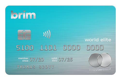 Carte Brim World Elite Mastercard