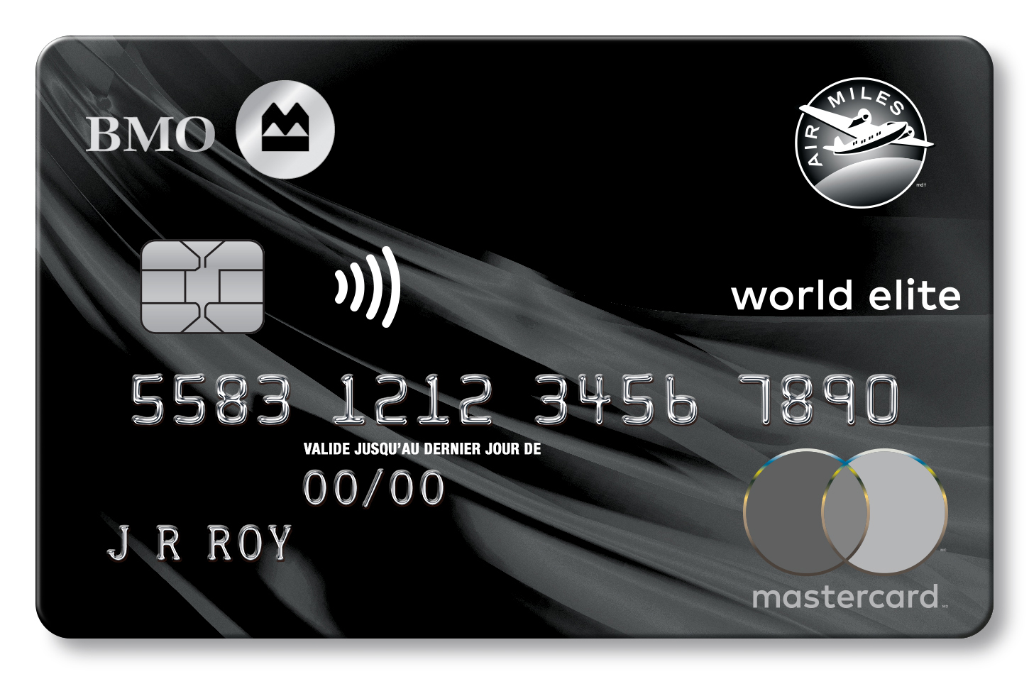 Carte MasterCard BMO AIR MILES World Elite