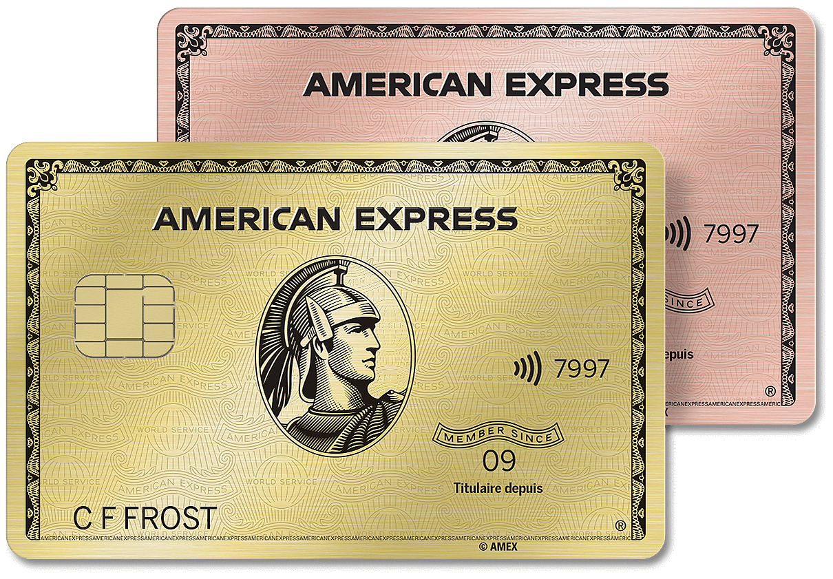Carte Or avec primes American Express