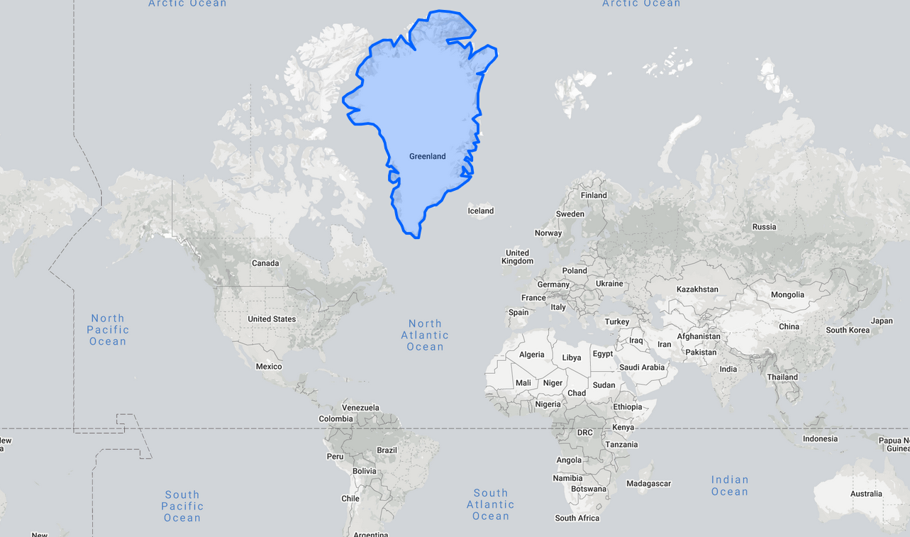 You are currently viewing Did you know? Africa is 14 times bigger than Greenland!