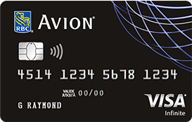 Carte Avion Visa Infinite RBC