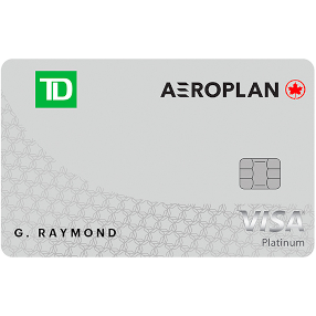 Carte Visa Platine TD Aéroplan (hors-QC)