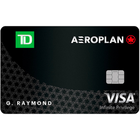 TD Aeroplan Visa Infinite Privilege Card (excl. QC)