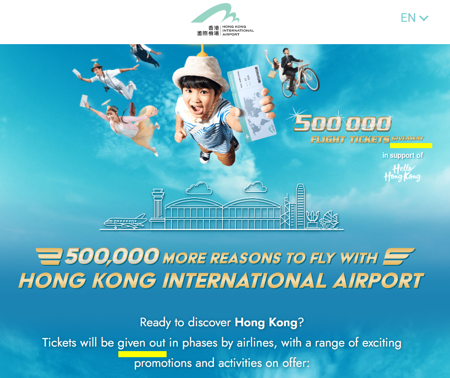 Hong Kong is giving away free flights. What's the city like now?