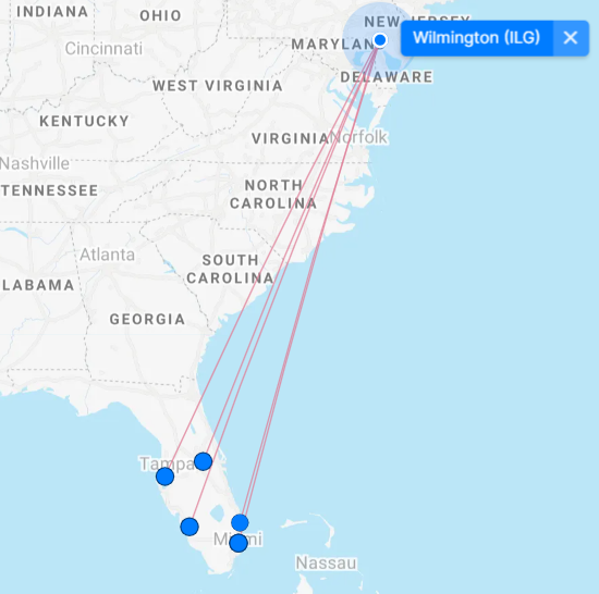 The only one of the 50 U.S. states that did not have commercial