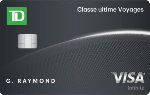 visa infinite td classe ultime voyage