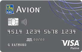 Carte Avion Visa Platine RBC