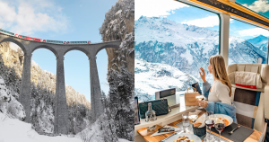 Read more about the article Ce train panoramique en Suisse promet un voyage à couper le souffle dans les Alpes