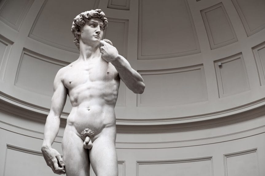 Michelangelo’s-“David”-sculpture