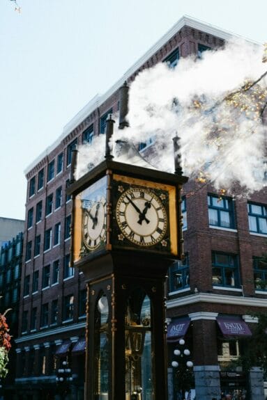 Whistling Steam Clock