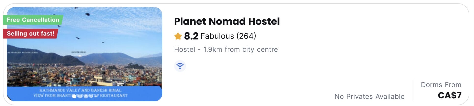 cheapest-countries-2024-kathmandu-hostel