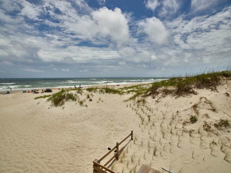 dunes-and-beach-on-on-ocracoke-island-a-north-carolina-outer-banks-community