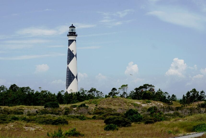 itineraire-outer-banks-emplacement-cape-lookout-lighthouse