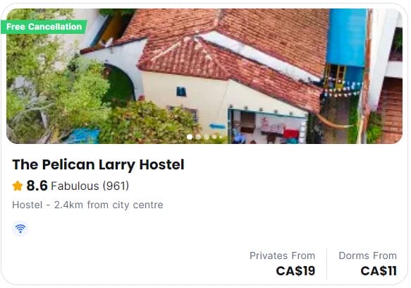 the pelican larry hostel