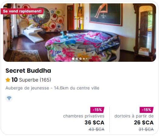 hostel secret buddha