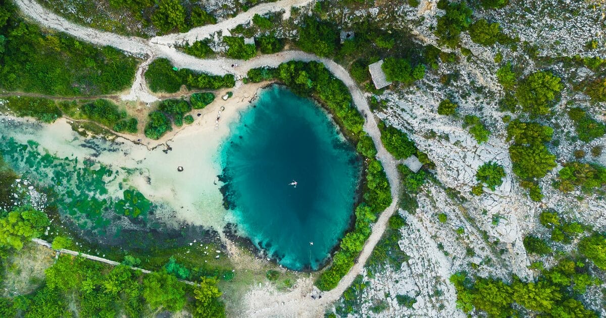 The wild natural wonder in Croatia that looks like a giant blue eye