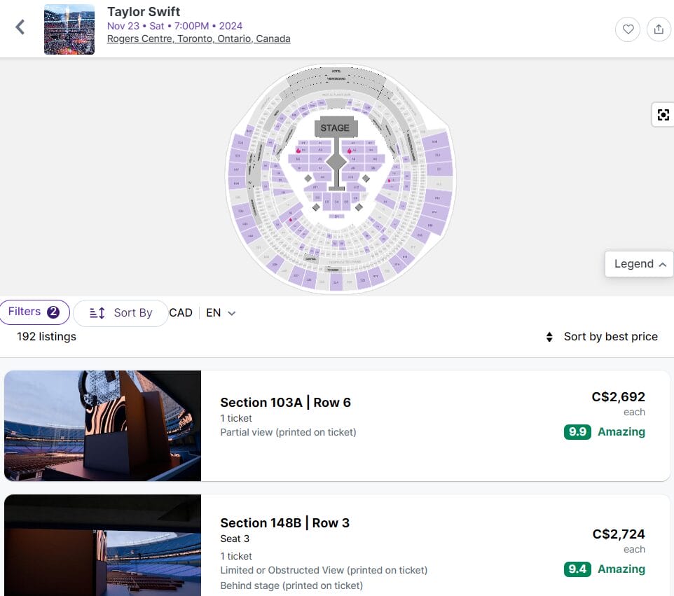 This European city has 61 tickets for Taylor Swift’s The Eras Tour