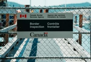 canada border stike