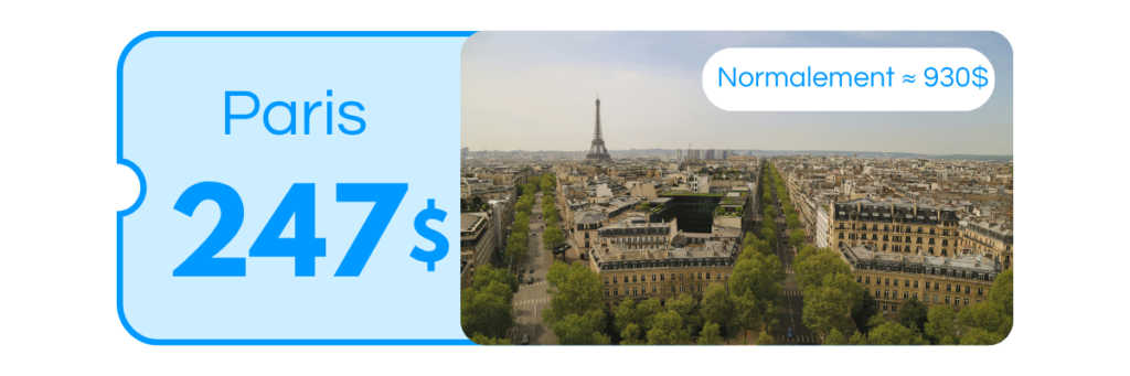 39 VOLS INTERNATIONAUX BAS PRIX visual data 6