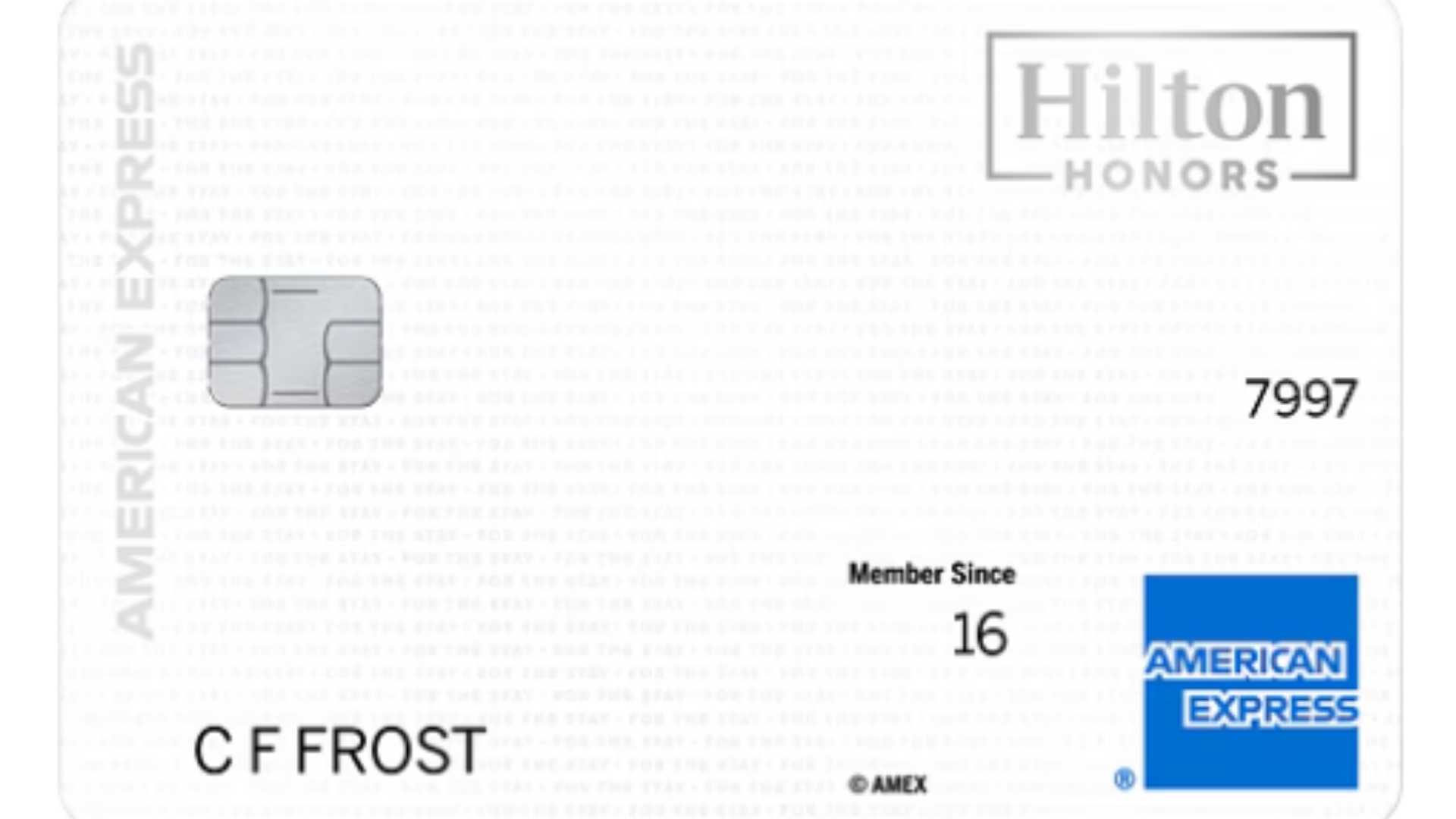 Hilton Honors American Express Card