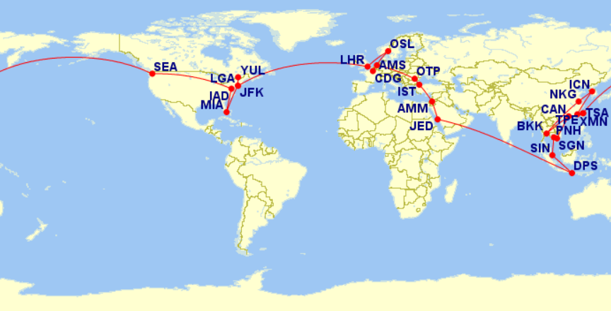 You are currently viewing Reviews of the 17 airlines from my round-the-world trip (part 1)