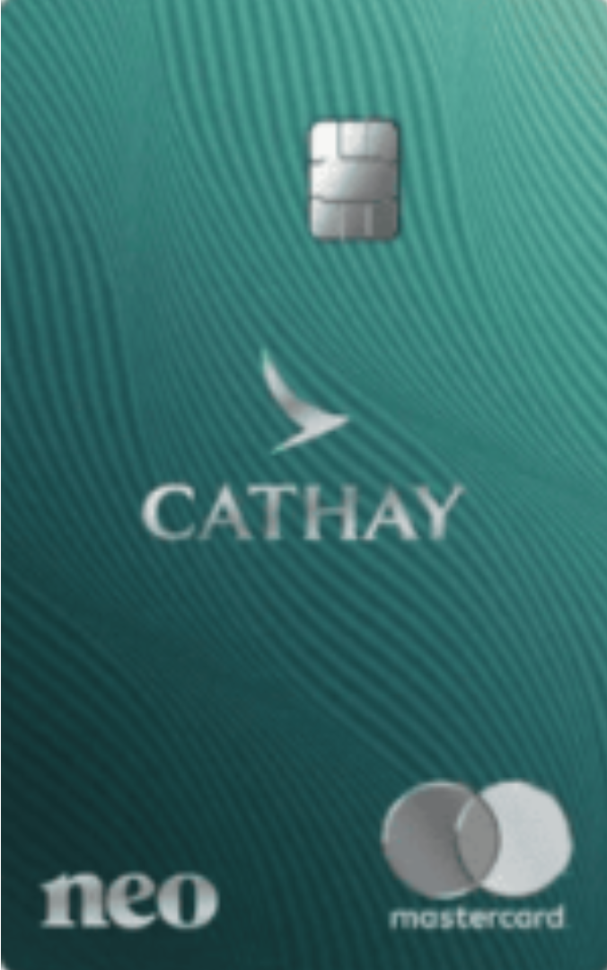 Carte Mastercard Cathay World Elite, fournie par Neo (pas dispo au QC)