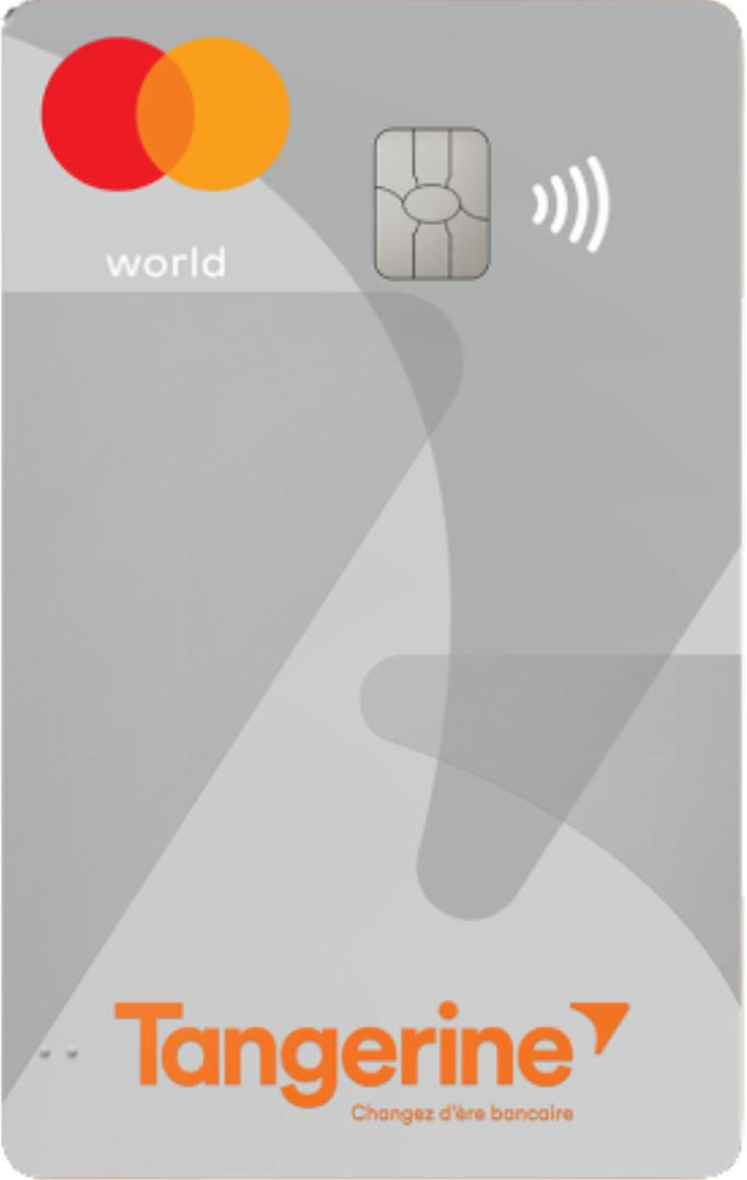 Carte World Mastercard Tangerine