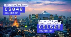 Read more about the article Air Canada sells the exact same flight to Americans at nearly half the price (and that’s normal!)