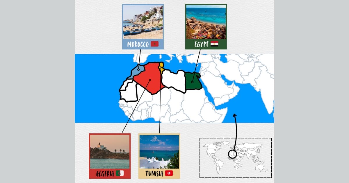 You are currently viewing 4 best cheap countries in North Africa
