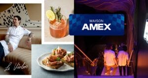 Maison Amex event in Montreal: Exclusive American Express VIP lounge (off airport)