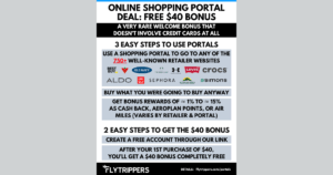 Rakuten bonus: Free $40 that’s very easy to get for all travelers