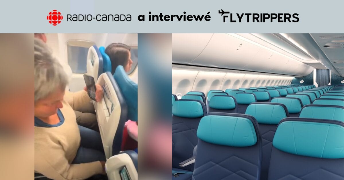 You are currently viewing Radio-Canada: Flytrippers interviewé à propos du fiasco de sièges WestJet (et sketch humoristique drôle)