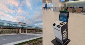 Voici comment c’était d’atterrir au nouvel aéroport de Porter sur la Rive-Sud le jour de l’ouverture