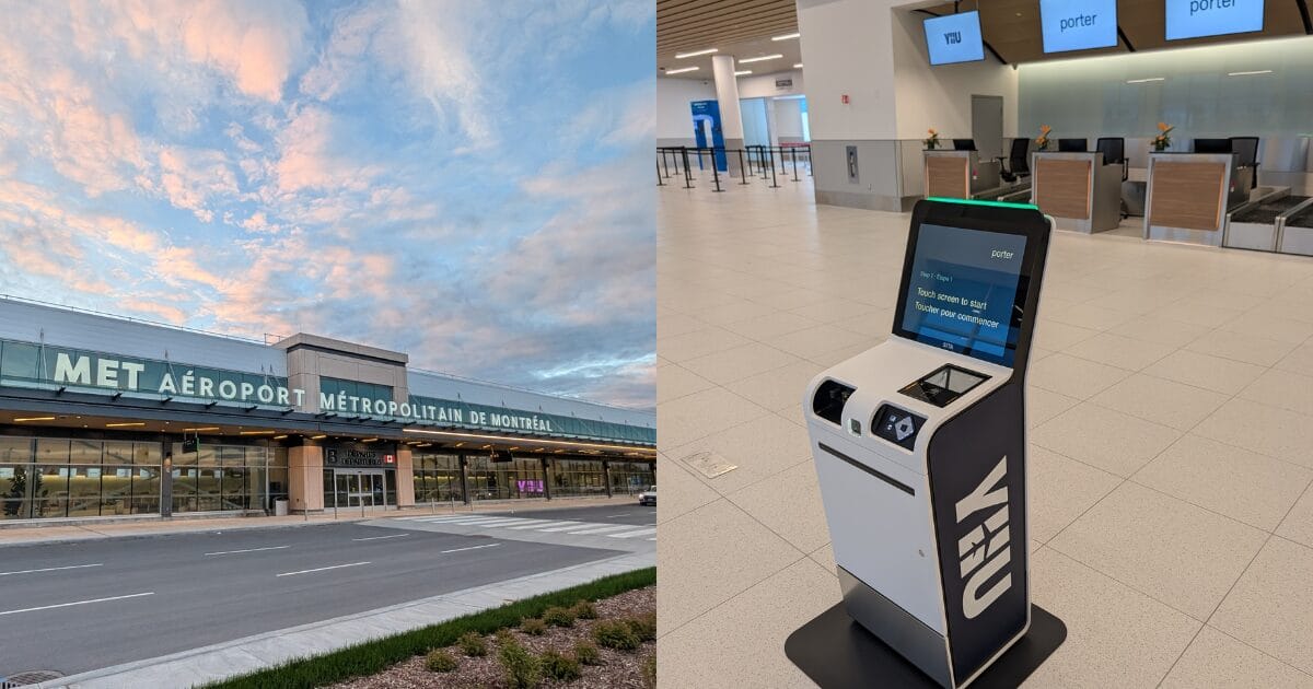 You are currently viewing Here’s what it was like to land at Porter’s new Montreal airport on opening day